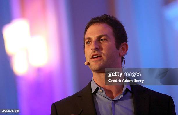 Jared Cohen, the founder and director of Google Ideas and Adjunct Senior Fellow at the Council on Foreign Relations, speaks on November 9, 2015 in...