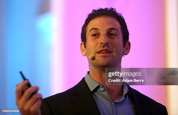 Jared Cohen, the founder and director of Google Ideas and Adjunct Senior Fellow at the Council on Foreign Relations, speaks on November 9, 2015 in...