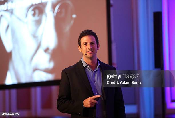Jared Cohen, the founder and director of Google Ideas and Adjunct Senior Fellow at the Council on Foreign Relations, speaks on November 9, 2015 in...