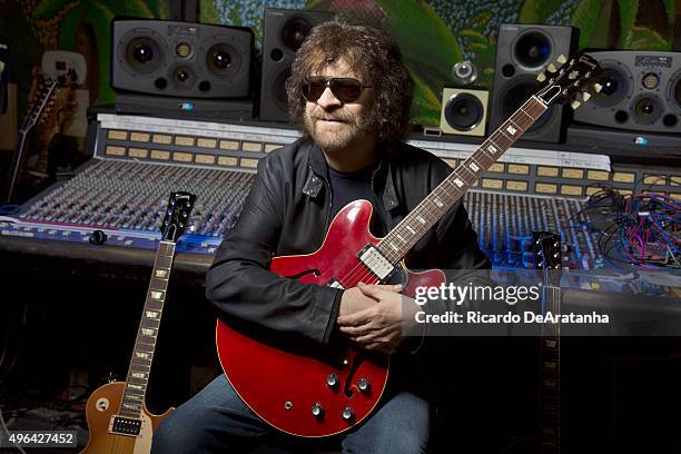 Musician Jeff Lynne of Electric Light Orchestra is photographed for Los Angeles Times on October 20, 2015 in Los Angeles, California. PUBLISHED...