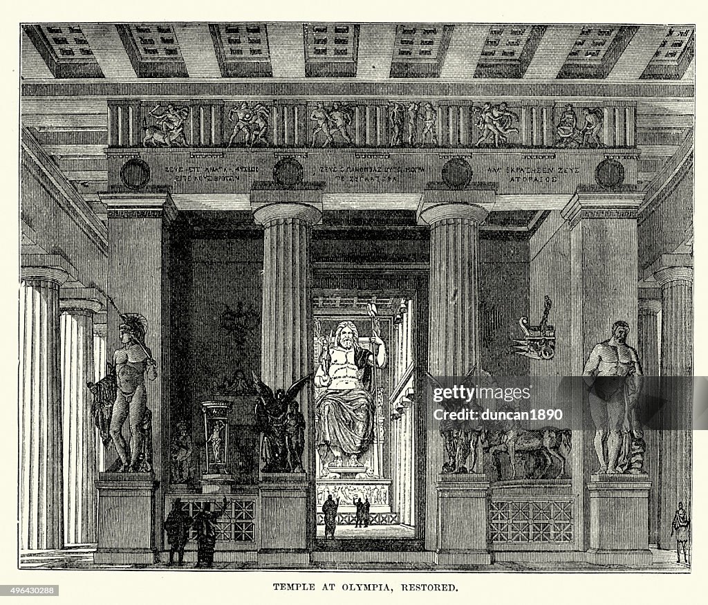 Ancient Greece - Temple of Zeus, Olympia