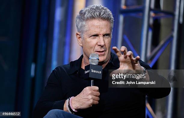 Donny Deutsch discusses "DONNY!"during AOL Build at AOL Studios In New York on November 9, 2015 in New York City.