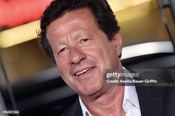 Actor Joaquim de Almeida arrives at the premiere of Warner Bros. Pictures' 'Our Brand Is Crisis' at TCL Chinese Theatre on October 26, 2015 in...