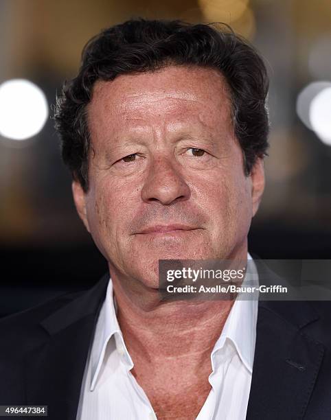 Actor Joaquim de Almeida arrives at the premiere of Warner Bros. Pictures' 'Our Brand Is Crisis' at TCL Chinese Theatre on October 26, 2015 in...