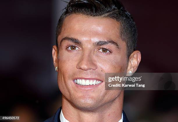 Cristiano Ronaldo attends the World Premiere of "Ronaldo" at Vue West End on November 9, 2015 in London, England.