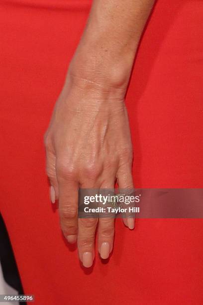 Victoria Beckham, ring detail, attends Glamour's 25th Anniversary Women Of The Year Awards at Carnegie Hall on November 9, 2015 in New York City.