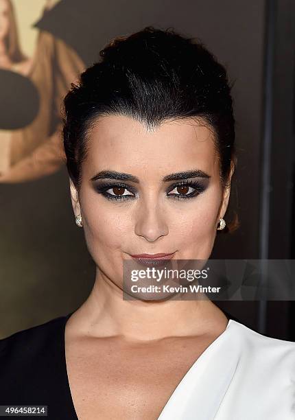 Actress Cote de Pablo attends the Centerpiece Gala Premiere of Alcon Entertainment's "The 33" during AFI FEST 2015 presented by Audi at TCL Chinese...