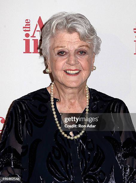 Actress Angela Lansbury attends the 2015 Acting Company Fall Gala at Capitale on November 9, 2015 in New York City.