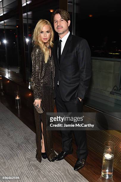 Designer Rachel Zoe and Rodger Berman attend the 2015 Glamour Women of The Year Awards dinner hosted by Cindi Leive at The Rainbow Room on November...