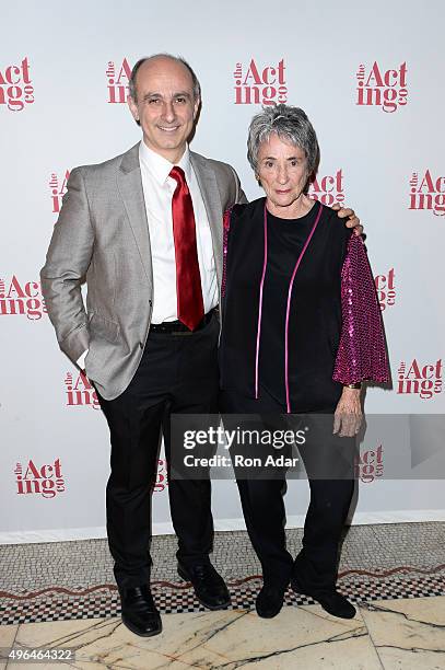 Co-Chair Stephen De Rosa and Producer Margot Harley attend the 2015 Acting Company Fall Gala at Capitale on November 9, 2015 in New York City.