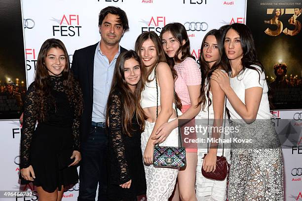 Cast and crew from the film "Mustang" attend the Centerpiece Gala Premiere of Alcon Entertainment's "The 33" during AFI FEST 2015 presented by Audi...