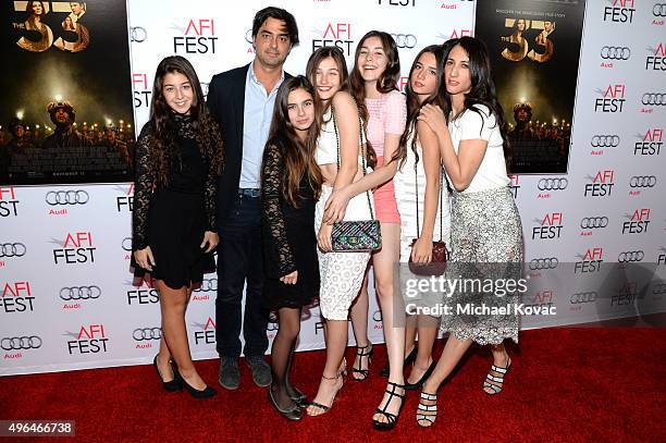 Cast and crew from the film "Mustang" attend the Centerpiece Gala Premiere of Alcon Entertainment's "The 33" during AFI FEST 2015 presented by Audi...