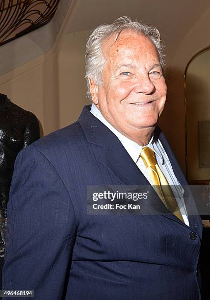 Massimo Gargia attends '23rd Gala Pour L'Espoir 2015' Auction Show To Benefit Against Cancer Associations at Theatre des Champs Elysees on November...