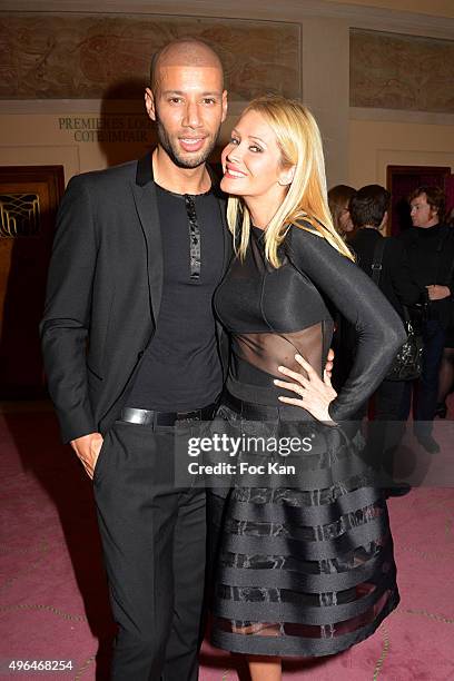 Tatiana Laurens Delarue and Xavier Delarue attend '23rd Gala Pour L'Espoir 2015' Auction Show To Benefit Against Cancer Associations at Theatre des...