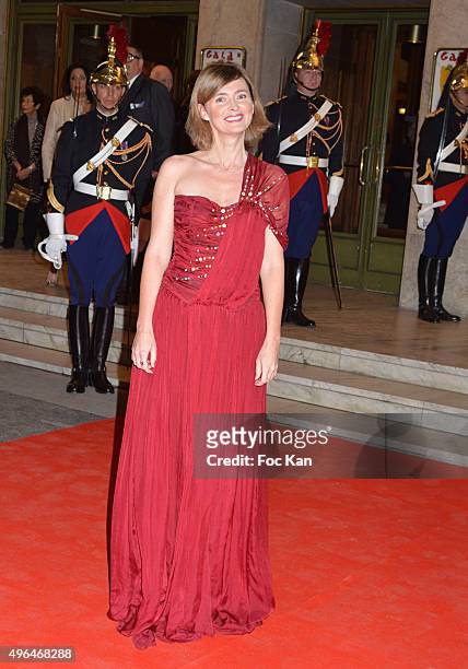 Annabelle Milot dressed by Christophe Guillarme attends '23rd Gala Pour L'Espoir 2015' Auction Show To Benefit Against Cancer Associations at Theatre...