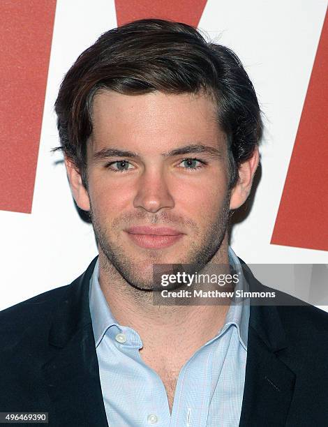 Actor Richard Kohnke attends the premiere of Clarius Entertainment's "My All American" at The Grove on November 9, 2015 in Los Angeles, California.