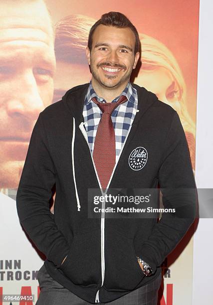 Producer Charlie Ebersol attends the premiere of Clarius Entertainment's "My All American" at The Grove on November 9, 2015 in Los Angeles,...