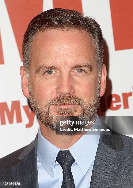 Actor Brent Anderson attends the premiere of Clarius Entertainment's "My All American" at The Grove on November 9, 2015 in Los Angeles, California.