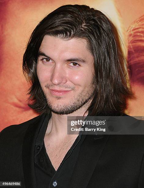 Actor Rett Terrell attends the Premiere Of Clarius Entertainment's 'My All American' at The Grove on November 9, 2015 in Los Angeles, California.