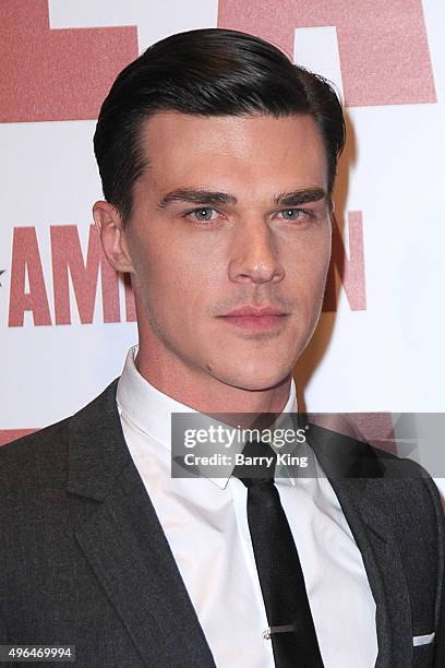 Actor Finn Wittrock attends the Premiere Of Clarius Entertainment's 'My All American' at The Grove on November 9, 2015 in Los Angeles, California.