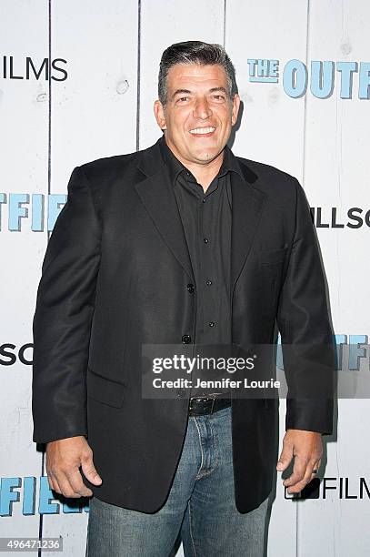 Actor John Barbolla arrives at the Fullscreen Films presents Premiere of "The Outfield" at AMC CityWalk Stadium 19 at Universal Studios Hollywood on...