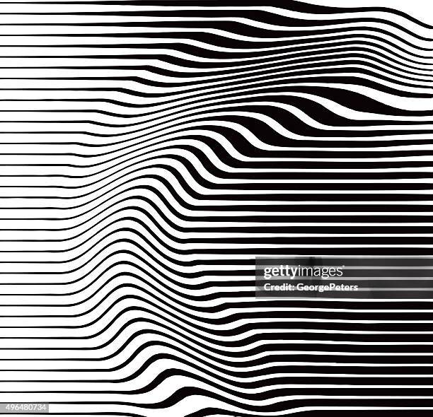 illustrations, cliparts, dessins animés et icônes de similgravure motif de lignes ondulées et ondulés - onde de communication