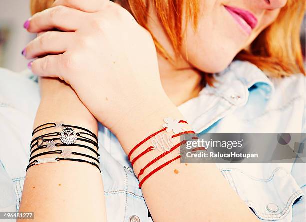 Woman Wearing Jewelery, Foto de stock