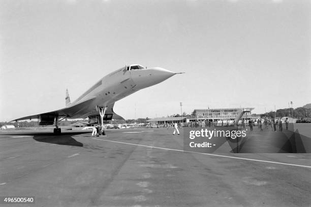 Concorde First Prototype 77 Franco British Supersonic Concorde Stock Photos, High-Res Pictures ...