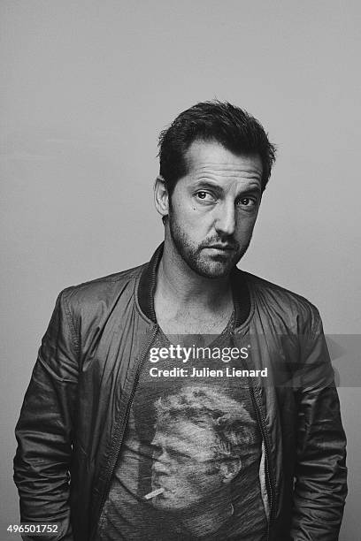 Actor Frederic Diefenthal is photographed for Self Assignment on October 5, 2015 in Namur, Belgium.