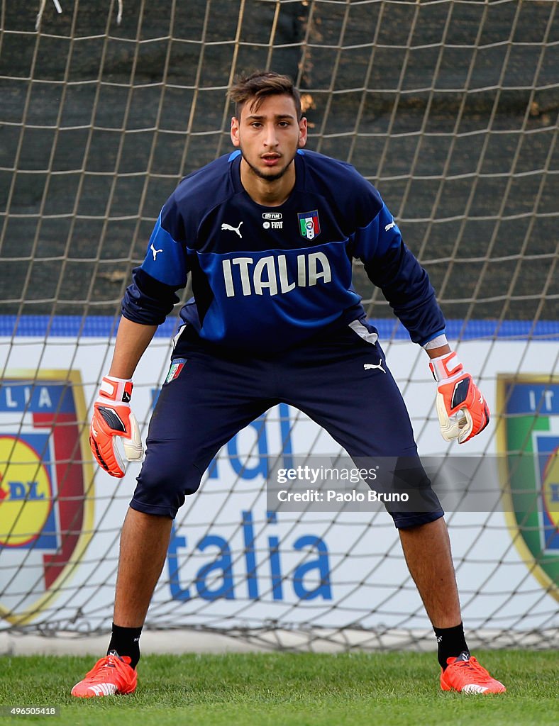 Italy U21 Training Session