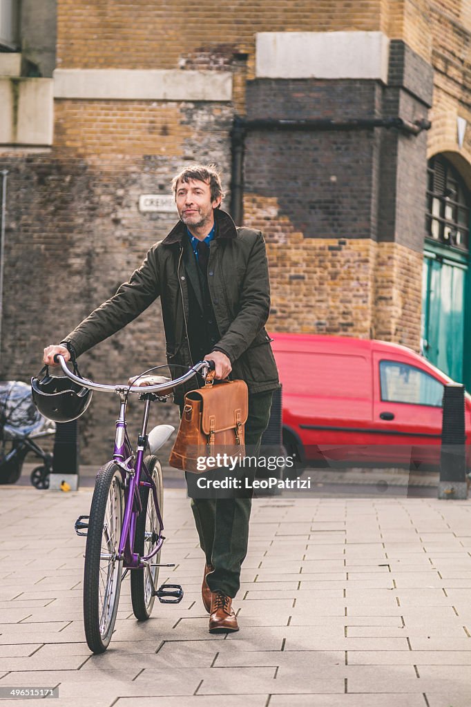 Commuter aller au travail en vélo