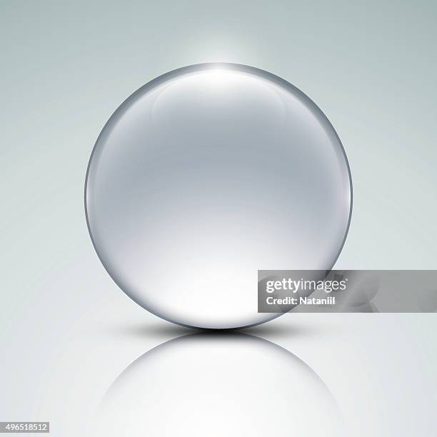 glass globe - glass sphere stock illustrations