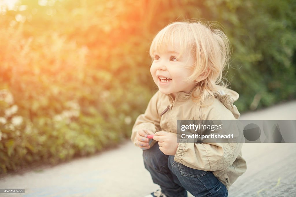 Petit mignon garçon