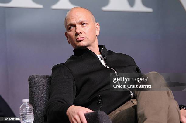 Designer Tony Fadell speaks onstage "The Power Of Design With Tony Fadell And Jared Leto" at The Fast Company Innovation Festival on November 10,...