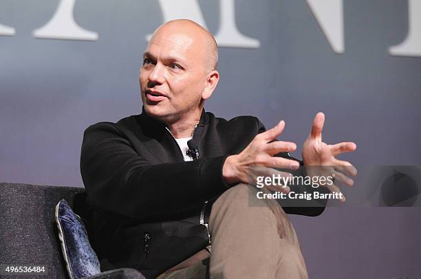 Designer Tony Fadell speaks onstage "The Power Of Design With Tony Fadell And Jared Leto" at The Fast Company Innovation Festival on November 10,...