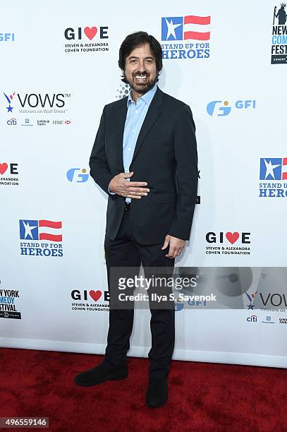 Comedian Ray Romano attends the New York Comedy Festival and the Bob Woodruff Foundation's 9th Annual Stand Up For Heroes Event on November 10, 2015...