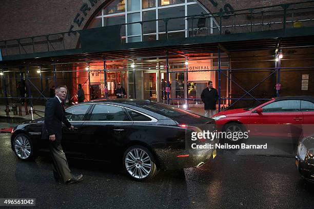 General view of the 2016 Jaguar XJ during 2015 New York Taste Presented by Citi hosted by New York Magazine at The Waterfront Building on November...