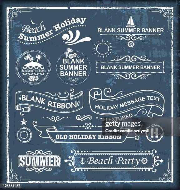 retro holiday frame - nautical knot vector stock illustrations
