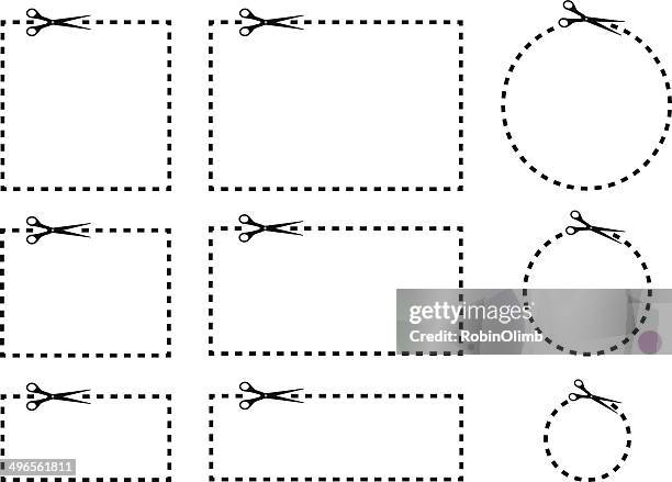 Sissors Paper Boder 645 Scissor Border Stock Photos, High-Res Pictures, and Images - Getty ...