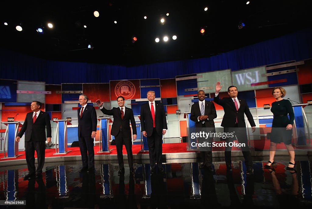 GOP Presidential Candidates Debate In Milwaukee