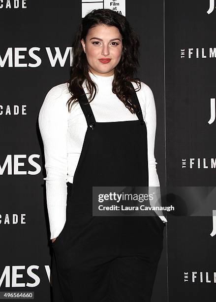 Lily Lane attends the "James White" New York Premiere at Museum of Modern Art on November 10, 2015 in New York City.