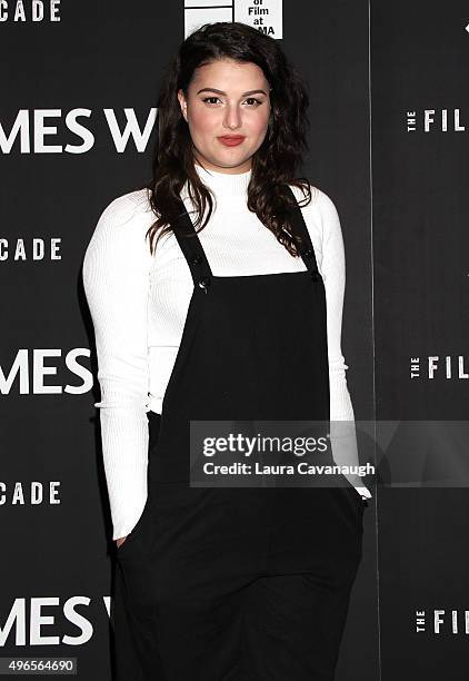 Lily Lane attends the "James White" New York Premiere at Museum of Modern Art on November 10, 2015 in New York City.