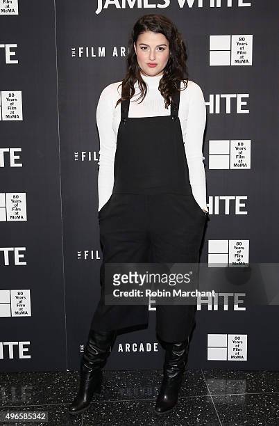 Lily Lane attends Opening Night Of MOMA's Eighth Annual Contenders Featuring The Film Arcade's JAMES WHITE on November 10, 2015 in New York City.