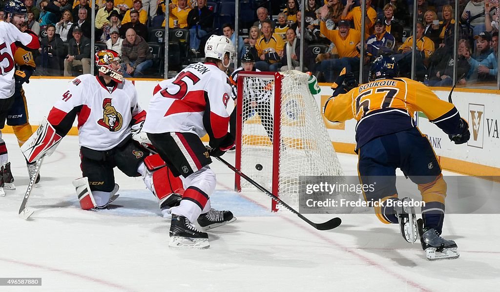 Ottawa Senators v Nashville Predators