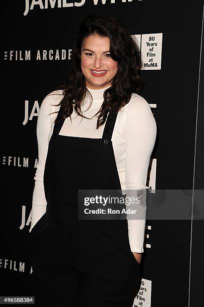 Musicians Lily Lane attends the "James White" New York premiere at Museum of Modern Art on November 10, 2015 in New York City.