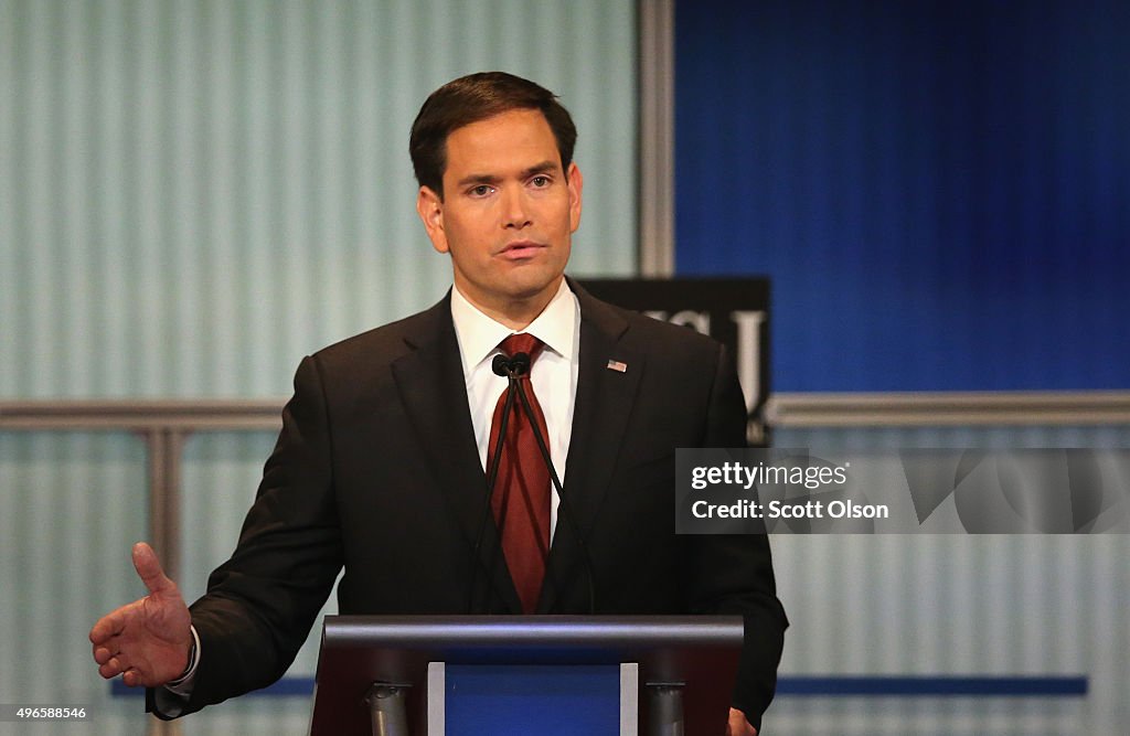 GOP Presidential Candidates Debate In Milwaukee