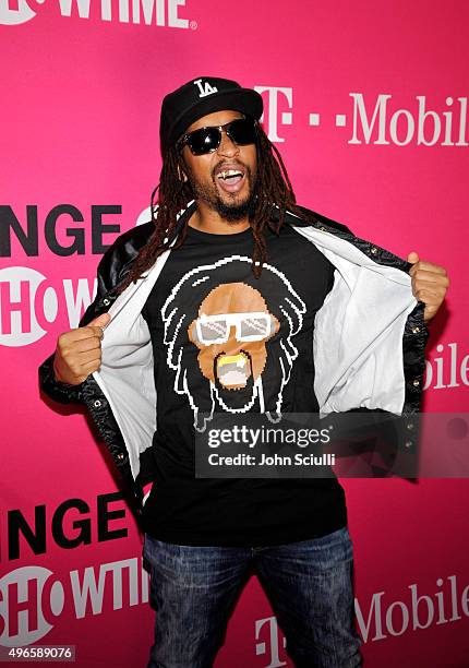 Hip-hop artist Lil Jon attends T-Mobile Un-carrier X Launch Celebration at The Shrine Auditorium on November 10, 2015 in Los Angeles, California.