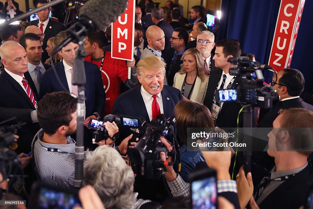 GOP Presidential Candidates Debate In Milwaukee