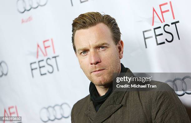 Ewan McGregor arrives at the AFI FEST 2015 premiere of "Last Days In The Desert" held at TCL Chinese 6 Theatres on November 10, 2015 in Hollywood,...