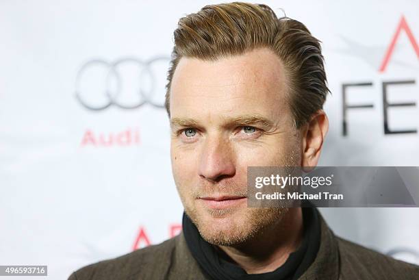 Ewan McGregor arrives at the AFI FEST 2015 premiere of "Last Days In The Desert" held at TCL Chinese 6 Theatres on November 10, 2015 in Hollywood,...